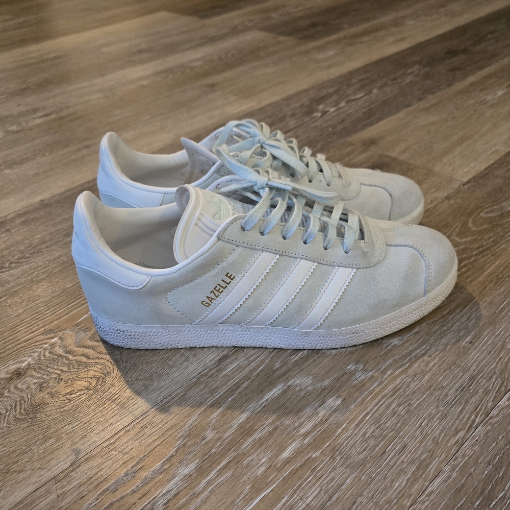 Adidas Mint Suede Gazelle Sneakers